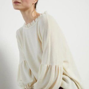 Gentle Frill Blouse from Plümo Studio XS